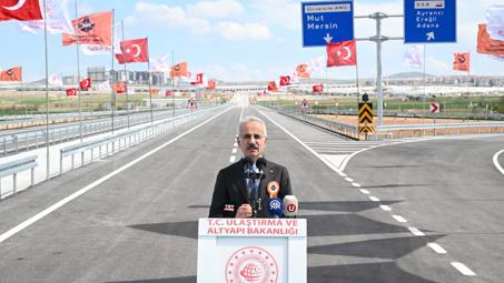 KARAMAN ÇEVRE YOLU 1. ETABI TRAFİĞE AÇILDI