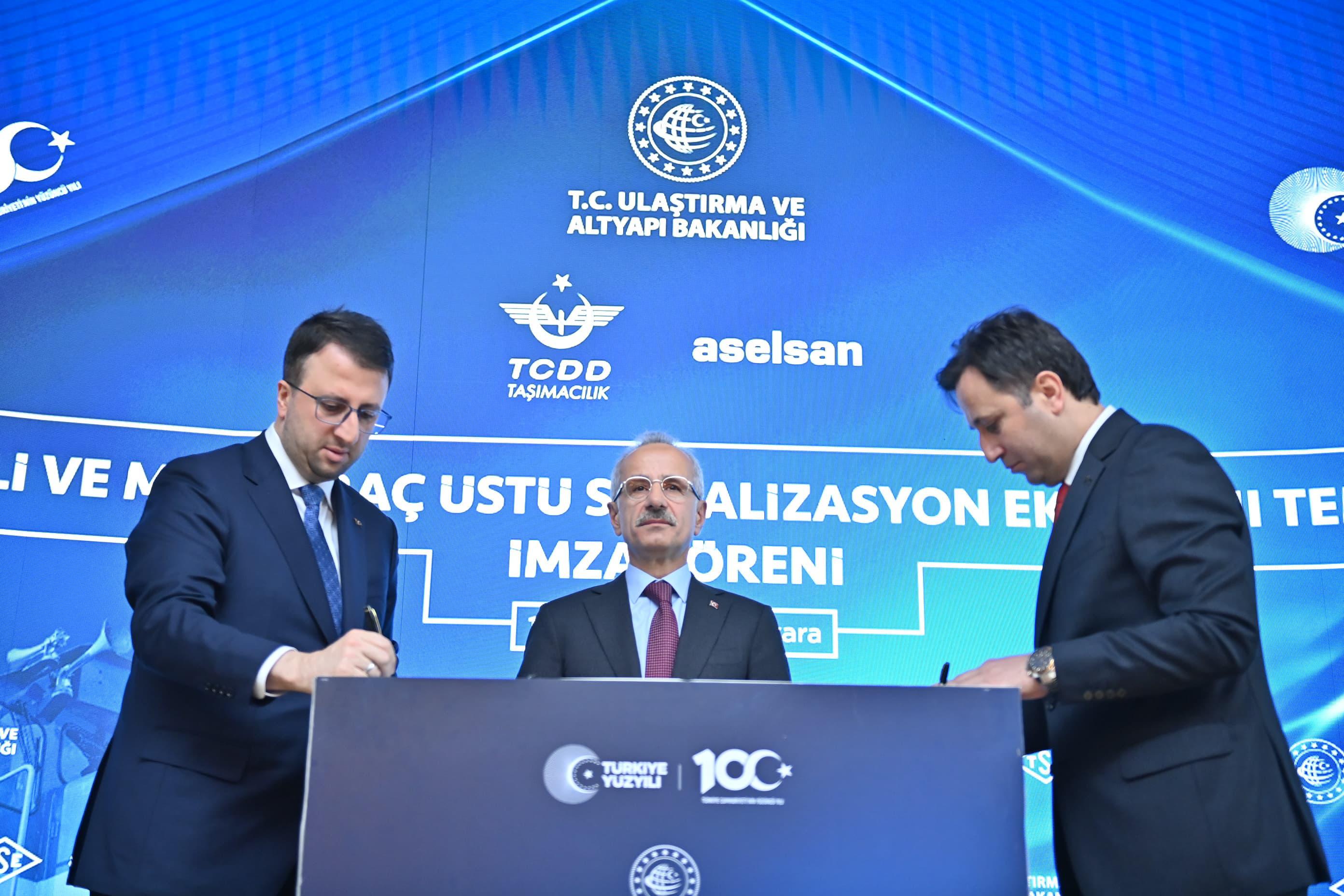 DEMİRYOLLARINDA ‘YERLİ VE MİLLİ' SİNYALİZASYON