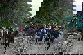 ÇAMLIHEMŞİN-AYDER YOLU ULAŞIMA AÇILDI