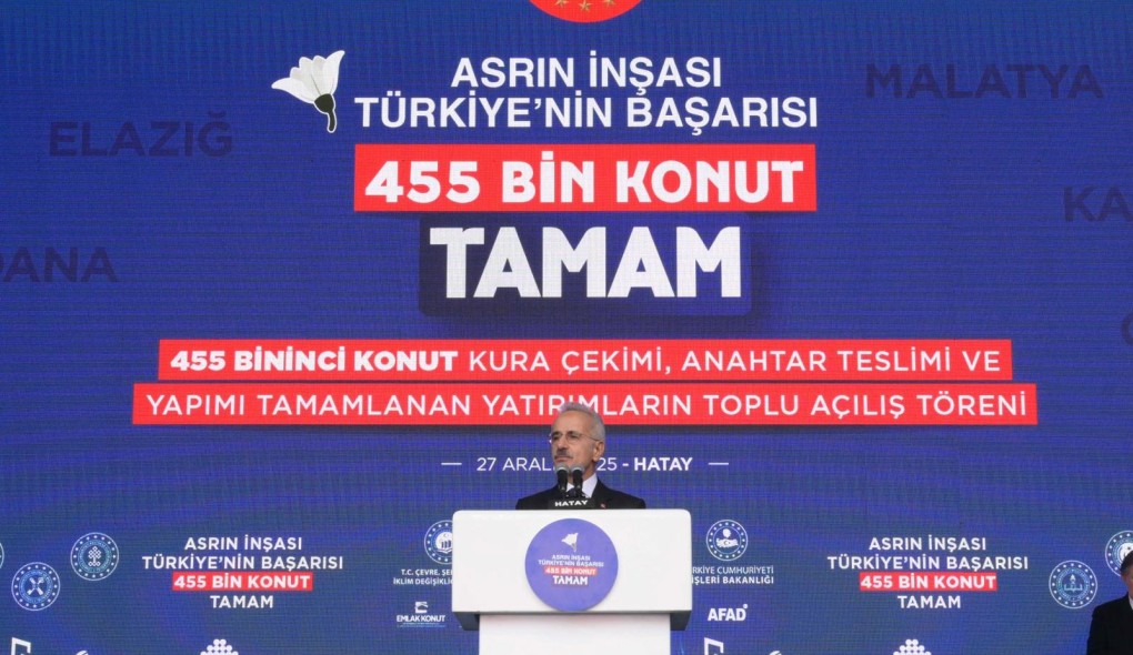 BAKAN URALOĞLU’NDAN HATAYLILARA MÜJDE