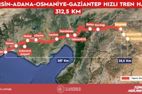 GAZİANTEP, MERSİN LİMANI’NA YÜKSEK HIZDA BAĞLANACAK