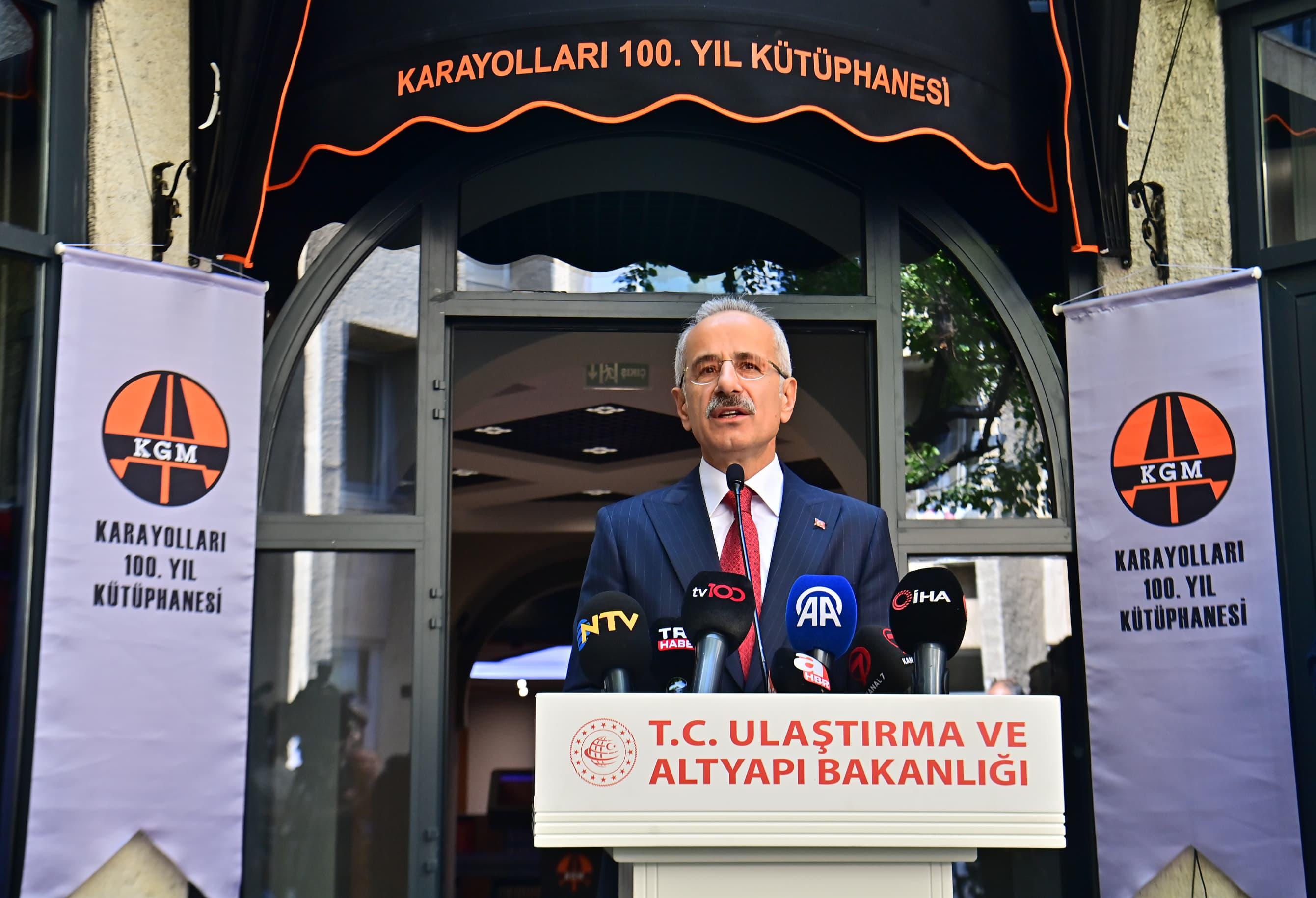 KARAYOLLARI 100. YIL KÜTÜPHANESİ AÇILDI