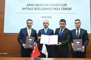 ARAÇ MUAYENE HİZMETLERİNDE YENİ DÖNEMİN İMZALARI ATILDI