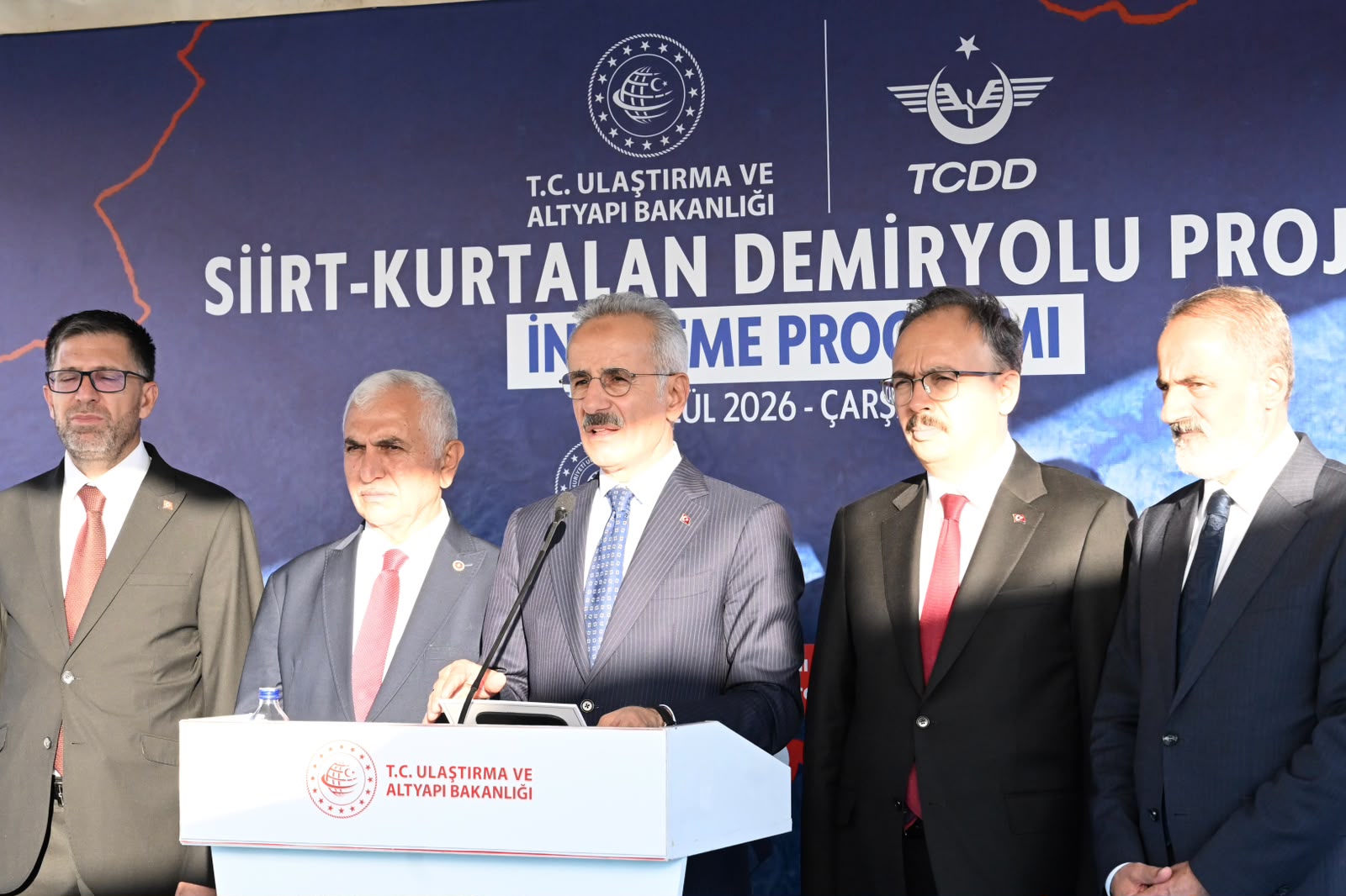 SİİRT, DEMİRYOLU AĞINA BAĞLANAN 47. İL OLACAK
