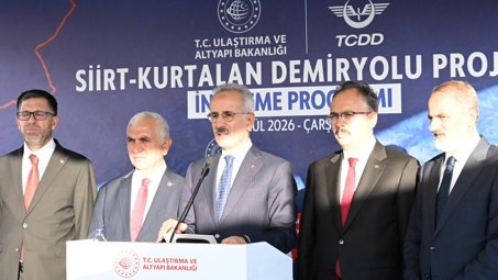 SİİRT, DEMİRYOLU AĞINA BAĞLANAN 47. İL OLACAK