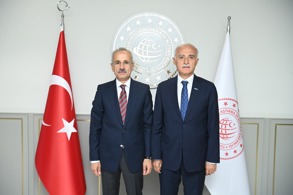 ULAŞTIRMA VE ALTYAPI BAKANI ABDULKADİR URALOĞLU DEİK’İ KABUL ETTİ