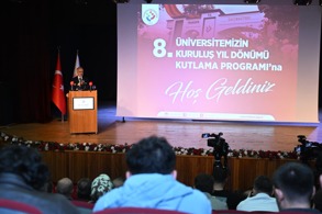 BAKAN URALOĞLU, TRABZON ÜNİVERSİTESİ KURULUŞ ETKİNLİKLERİNDE KONUŞTU