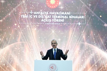 ANTALYA HAVALİMANI YENİ TERMİNAL BİNALARI BİR YILDIR HİZMETTE