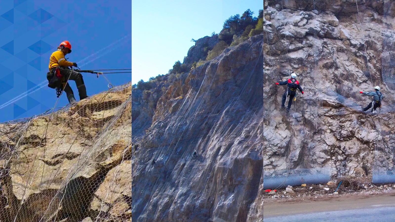 SARP YAMAÇLARA ÇELİK ZIRH