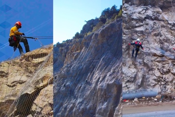 SARP YAMAÇLARA ÇELİK ZIRH