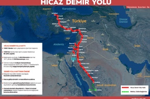 TARİHİ HİCAZ DEMİRYOLU YENİDEN CANLANIYOR