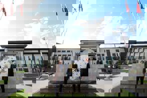 ANTALYA HAVALİMANI DEVLET KONUKEVİ CUMHURBAŞKANI RECEP TAYYİP ERDOĞAN TARAFINDAN HİZMETE AÇILDI