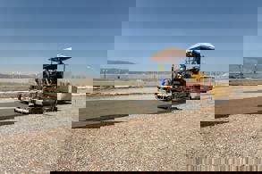 HATAY HAVALİMANI’NDA DEPREMİN İZLERİ SİLİNİYOR