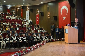BAKAN URALOĞLU, TRABZON ÜNİVERSİTESİ KURULUŞ ETKİNLİKLERİNDE KONUŞTU