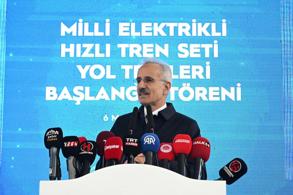 YERLİ VE MİLLİ TRENİMİZDEN HIZ REKORU