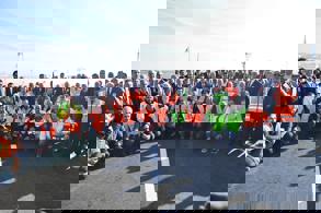 ULAŞTIRMA VE ALTYAPI BAKANI ABDULKADİR URALOĞLU ÇORUM’DA İSKİLİP DEVLET YOLUNU HİZMETE AÇTI