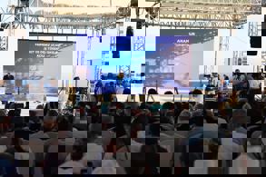 KKTC’YE AÇILAN 5. KAPIMIZ ANAMUR FERİBOT VE DENİZ UÇAĞI İSKELESİ HİZMETE ALINDI