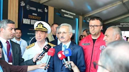 BAKAN URALOĞLU, TEKNOFEST MAVİ VATAN’DA