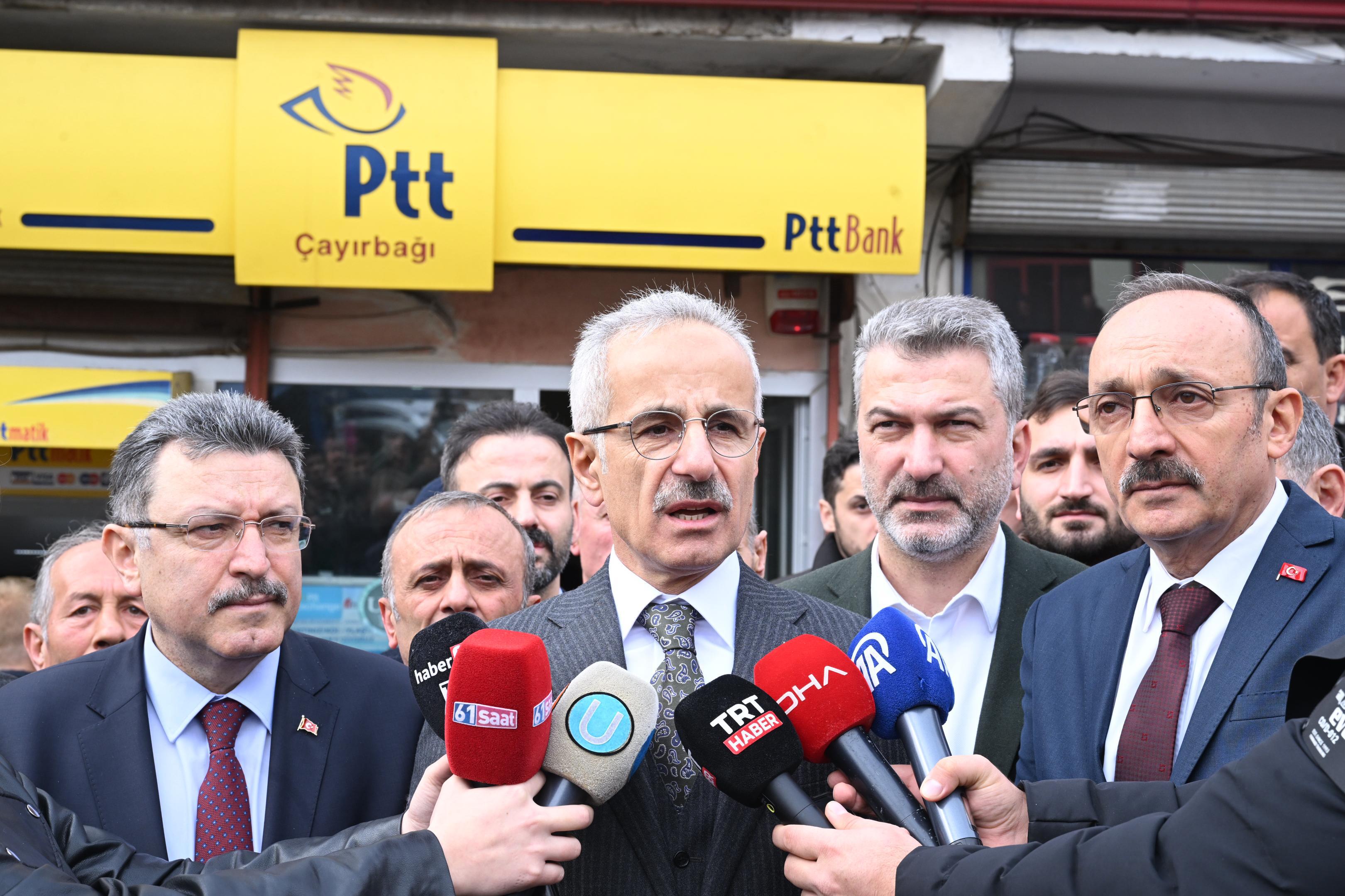 ULAŞTIRMA VE ALTYAPI BAKANI URALOĞLU, MEMLEKETİ TRABZON’DA