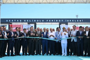 GELİBOLU YENİ FERİBOT İSKELESİ HİZMETE AÇILDI