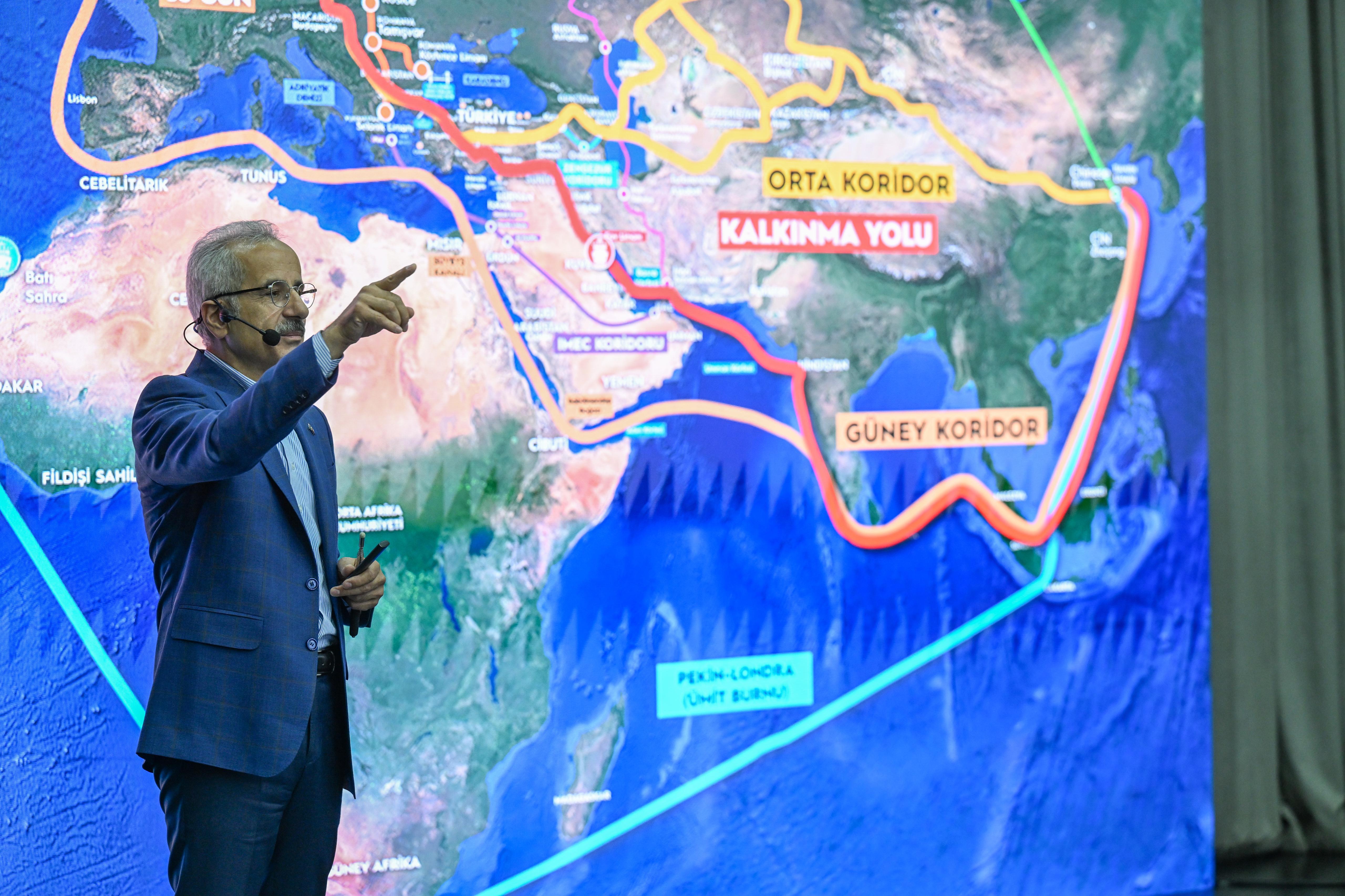 21 ÜLKEYE DOĞRUDAN BAĞLANAN TİCARET OMURGASI