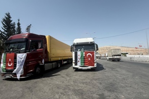 13 YIL SONRA SURİYE İLE KESİNTİSİZ KARAYOLU TAŞIMACILIĞI YENİDEN BAŞLADI