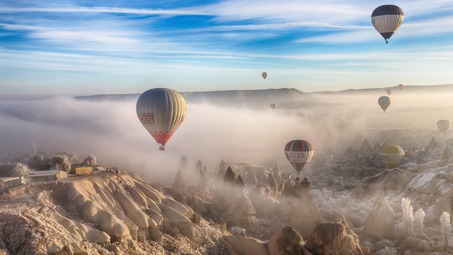 BALON TURİZMİNDE YOLCU SAYISI BAŞKENTİN NÜFUSUNU AŞTI