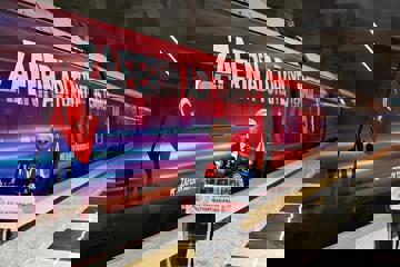 15 TEMMUZ DEMOKRASİ VE MİLLİ BİRLİK TRENİ BİR KEZ DAHA RAYLARDA