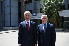 ULAŞTIRMA VE ALTYAPI BAKANI ABDULKADİR URALOĞLU ŞAM’DA