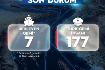 2 TÜRK GEMİSİ DAHA HÜRMÜZ BOĞAZI'NI GEÇTİ