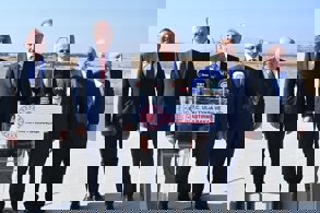 ULAŞTIRMA VE ALTYAPI BAKANI ABDULKADİR URALOĞLU, ESENBOĞA HAVALİMANI 3. PİST VE KULE YAPIM ÇALIŞMALARINI İNCELEDİ