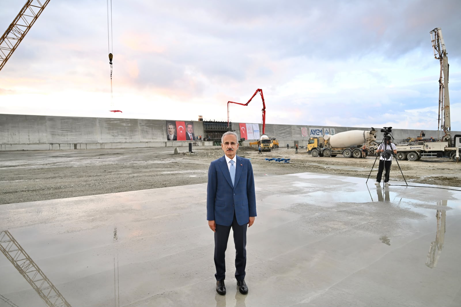 İYİDERE LOJİSTİK LİMANI’NDA KRİTİK AŞAMA TAMAMLANDI