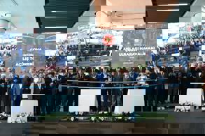 CUMHURBAŞKANI ERDOĞAN ÇUKUROVA ULUSLARARASI HAVALİMANI’NI HİZMETE AÇTI