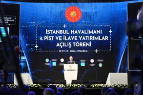 CUMHURBAŞKANI ERDOĞAN’IN TALİMATIYLA 4. PİSTTEN İLK UÇAK HAVALANDI