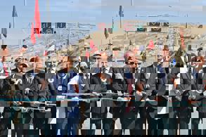 NALLIHAN KÖPRÜSÜ VE KUŞ CENNETİ TÜNELİ HİZMETE GİRDİ