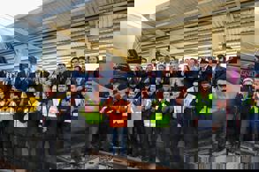 GAZİRAY’DA KULLANILACAK İLK MİLLİ BANLİYÖ TREN SETİ RAYLARA ÇIKTI