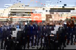 KKTC’YE AÇILAN 5. KAPIMIZ ANAMUR FERİBOT VE DENİZ UÇAĞI İSKELESİ HİZMETE ALINDI