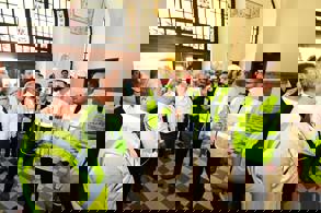 ULAŞTIRMA VE ALTYAPI BAKANI ABDULKADİR URALOĞLU TARİHİ HAYDARPAŞA GARINDAKİ RESTORASYON ÇALIŞMALARINI İNCELEDİ…