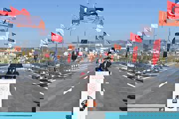 BALIKESİR KUZEYBATI ÇEVRE YOLU HİZMETE AÇILDI