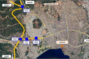 ANTALYA TRAFİĞİNE 10 KÖPRÜLÜ ÇÖZÜM