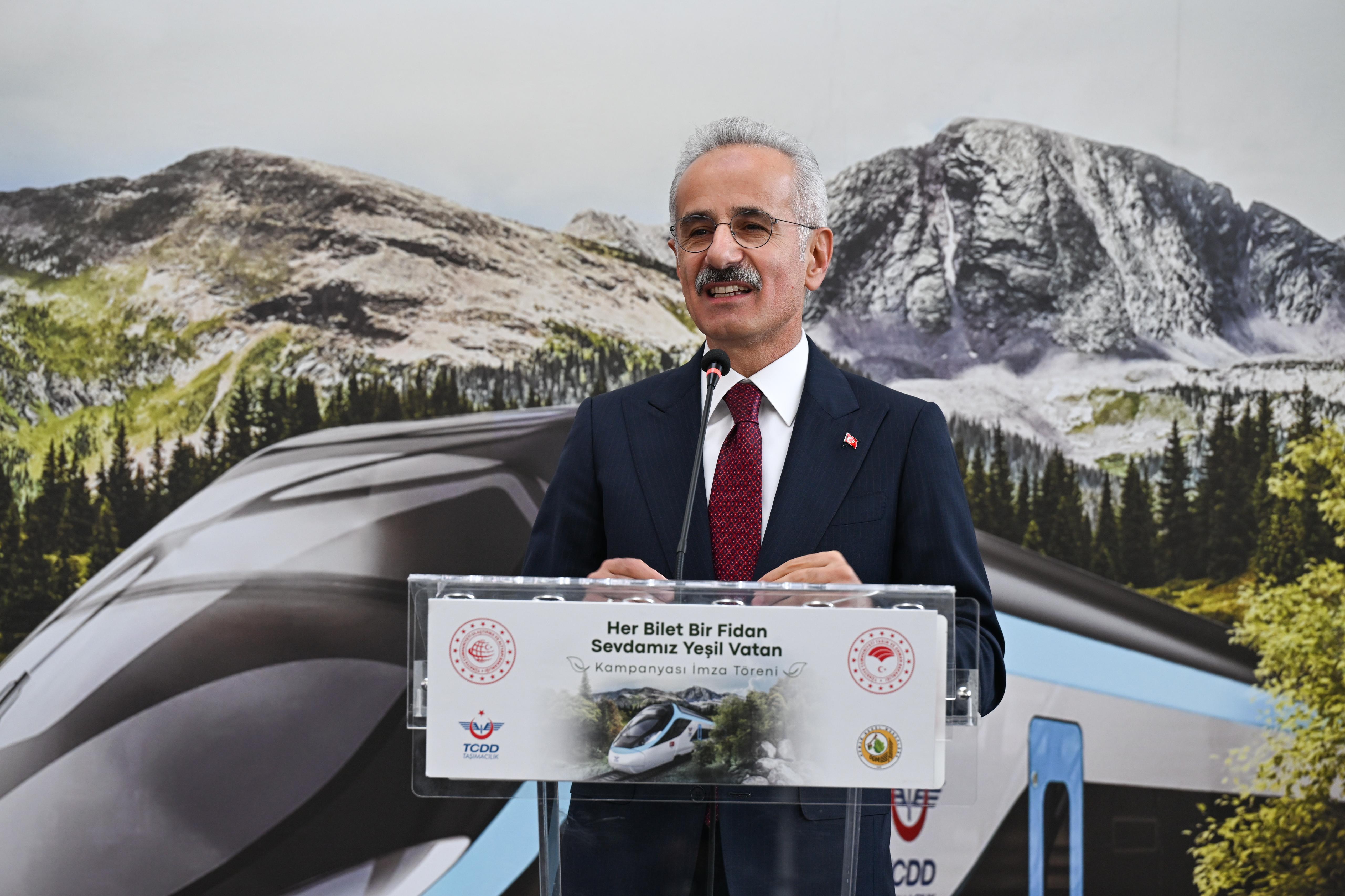 HER YHT BİLETİ BİR FİDAN OLACAK