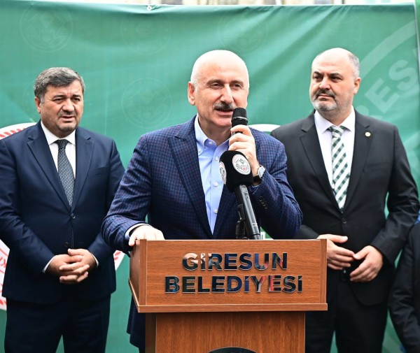 ULAŞTIRMA VE ALTYAPI BAKANI KARAİSMAİLOĞLU: GİRESUN KATLI KAVŞAK PROJESİNİN İHALESİNİ 7 HAZİRAN’DA YAPACAĞIZ